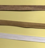 Flat Fibre Kraft Brown, Golden Brown and White 1/2" - Width